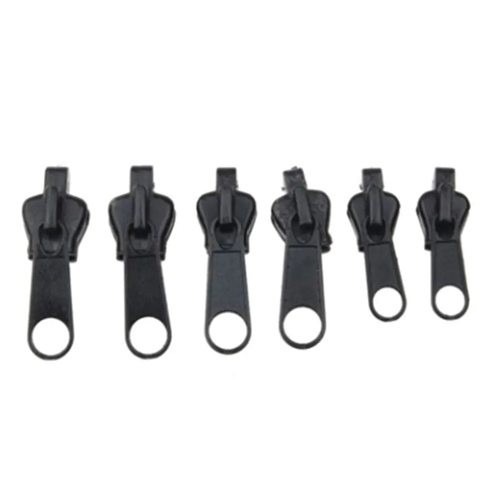 6Pcs Universal Detachable Repairing Zippers DIY Sewing Backpacks Purses Repair Replacement Zippers Sewing Accessories