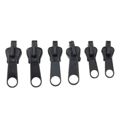 6Pcs Universal Detachable Repairing Zippers DIY Sewing Backpacks Purses Repair Replacement Zippers Sewing Accessories
