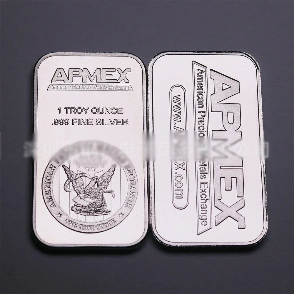 1PCS Various countries Mint 1 Troy Ounce beautiful Various countries Silver Bullion Bar Replica Coins Collection copy gift - 