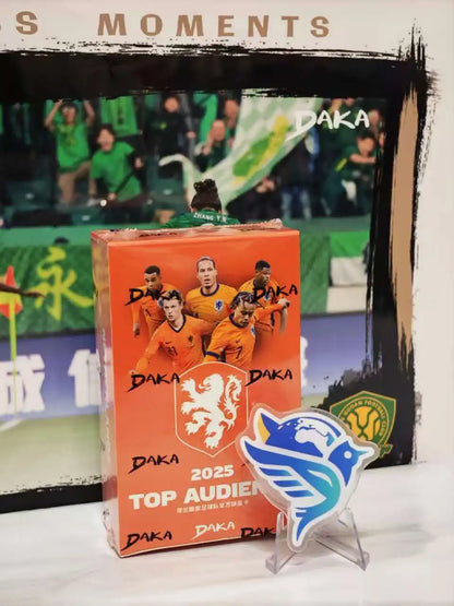 Daka 2025-2026 Trading Cards Top Audience Machester Cuty Juventus Ac Milan Internazionale Milano Football Star Official Box G