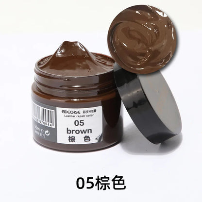 Car Leather Repair Kit Liquid Skin Recoloring Balm No Heat Repair Tool Auto Seat Holes Scratch Cracks Rips Restoration Set Sh