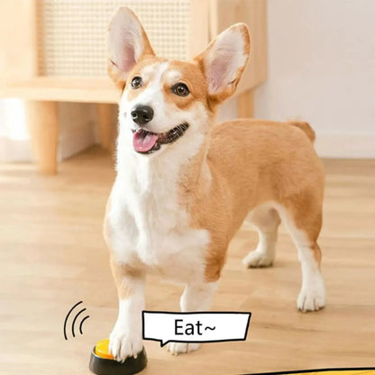 Dog Communication Buttons Voice Recording Button for Pet Training Buzzer Record Playback Funny Gift for Talking Pet