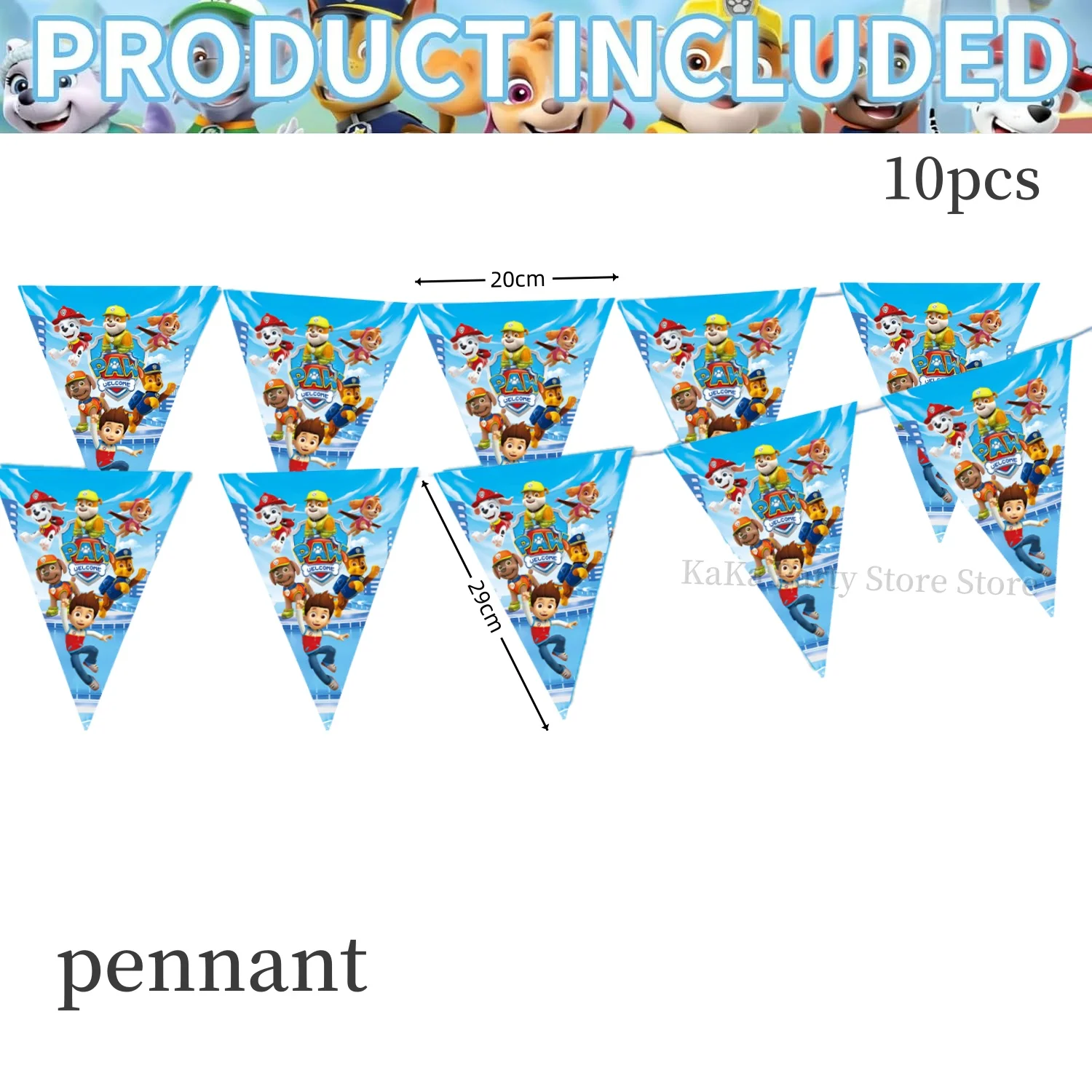pennant-10pcs