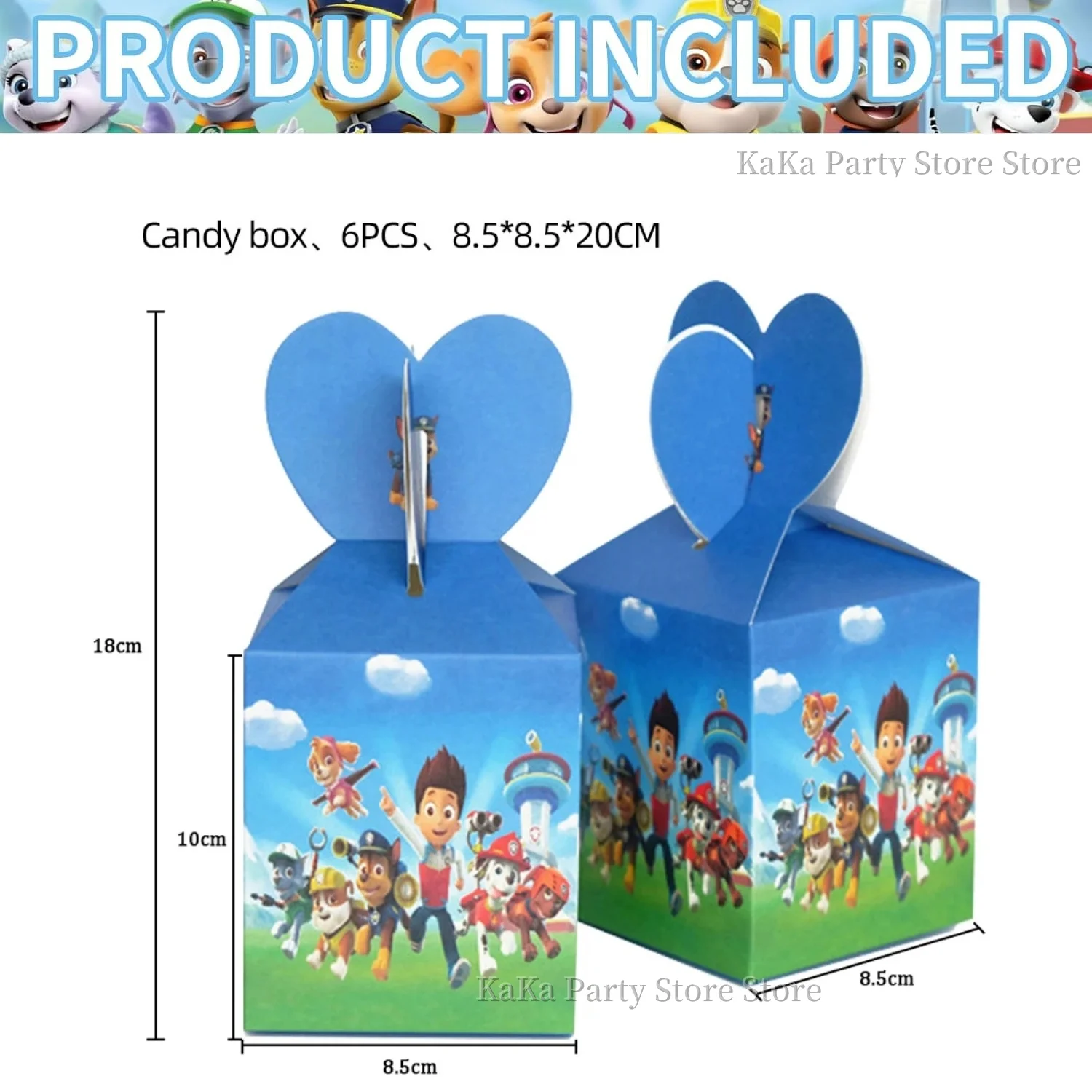 candy box-6pcs