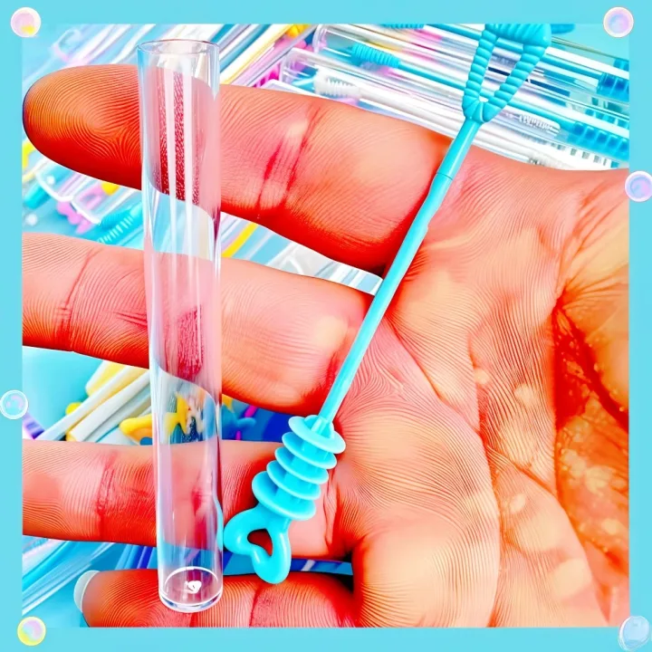 10-100 Pcs Mini Color Bubble Empty Bottle Birthday Party Carnival Gift Wedding Party Guests Baby Shower Gift Decoration Supplies