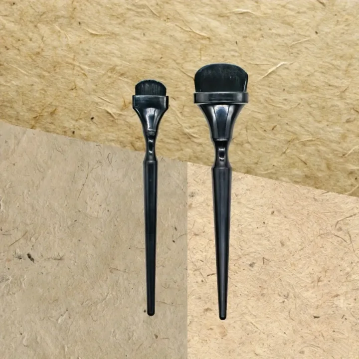 Black Rendering Brush, Durable Watercolor Paint Brush for Charcoal, Pastel, and Embossing - Ideal for DIY Scrapbooking