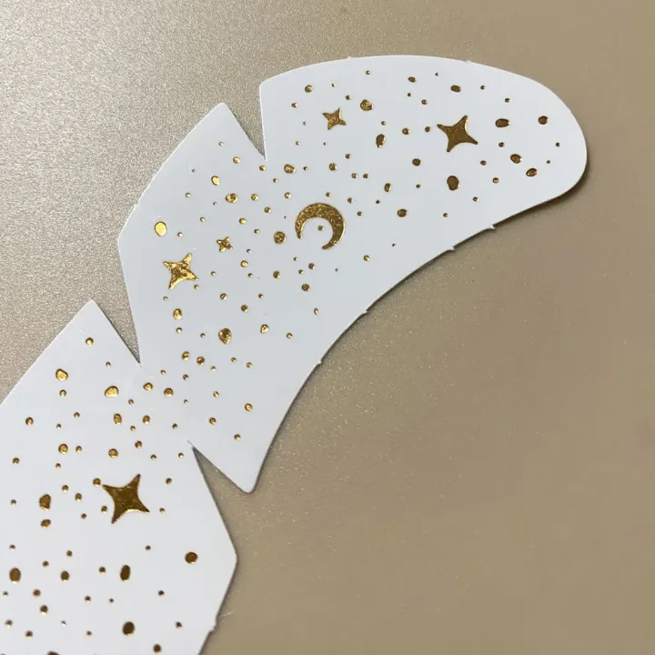 6pcs Freckle Tattoo Stickers Gold Silver Metallic Temporary Tattoo Stickers For Women Glitter Face Decals for Music Festival