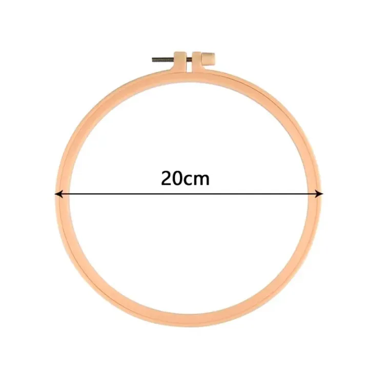Embroidery Hoop Cross-Stitch Frame Hoop Circle Embroidery Shed DIY Handmade Craft Sewing Needwork Supplies Tools 7.3-27cm