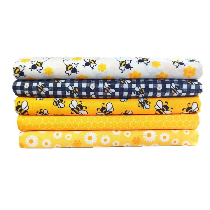 5pcs Fabric, Printed Fabric,  PreCut Fabric; Sewing Supplies For Patchwork Sewing And DIY Clothing Crafts