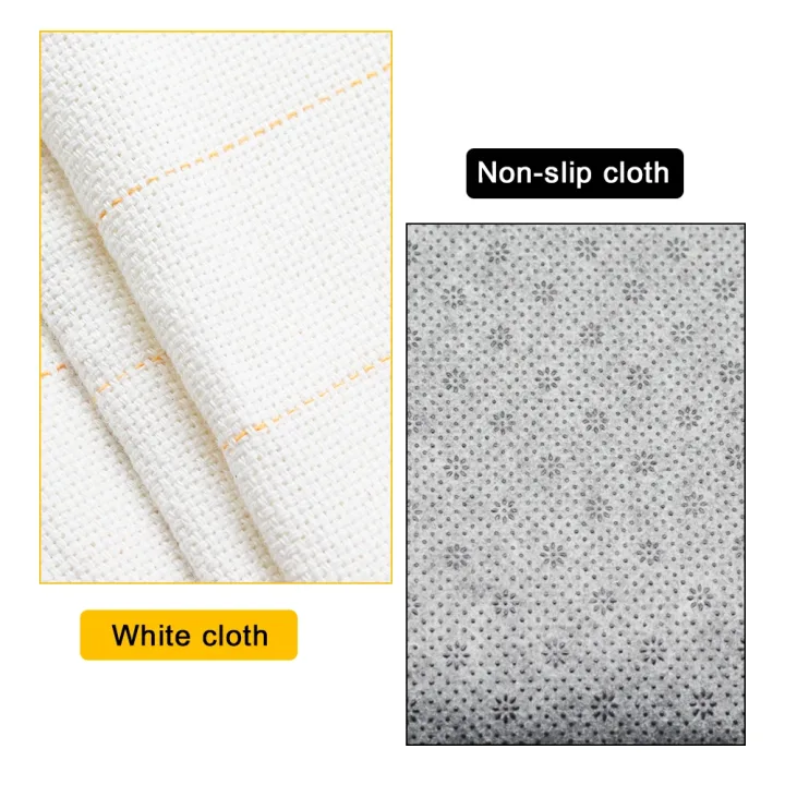 5Mx1M Tufting Non-Slip Backing Fabric Large Monk Cloth for Cut Pile Rug Tufting GunRug-Punch Punch Needle for Tufting Starter