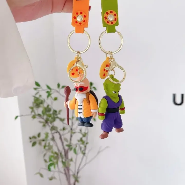 Dragon Ball Keychains with Cool Saiyan Designs for Backpacks Authentic Dragon Ball Cosplay Accessories for Fans