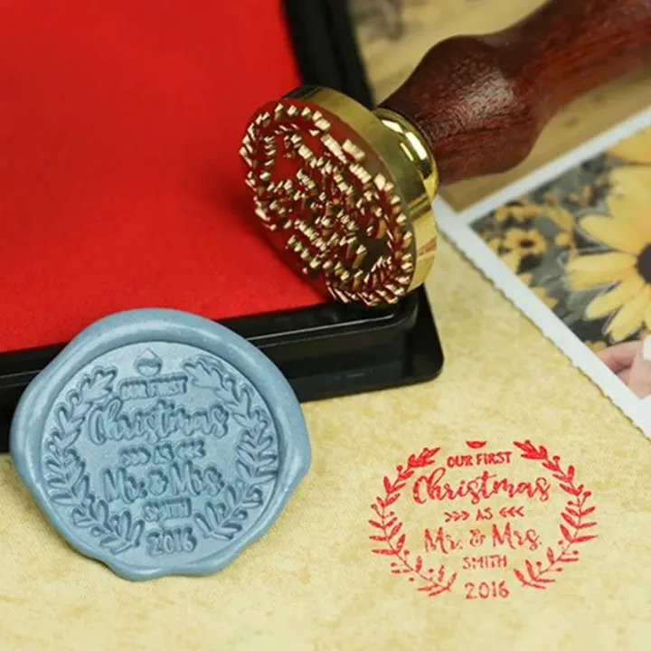 Custom Stamps Personalized Logo Metal Stamps Custom Wax Seals Stamps Customize Your Own Logo Gift Stamps Invitation Stamps