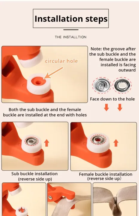 Snap Button Kit With Hand Pressure Pliers 50pcs Snaps , Metal Snaps For Sewing, Sewing Snaps For DIY Crafts Clothes Hats