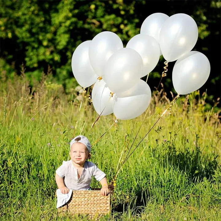 Milk White Pearl Balloon 5/10/12inch Latex Ballon Set Garland Wedding Birthday Decoration Party Supplies Baby Shower Globos Gift