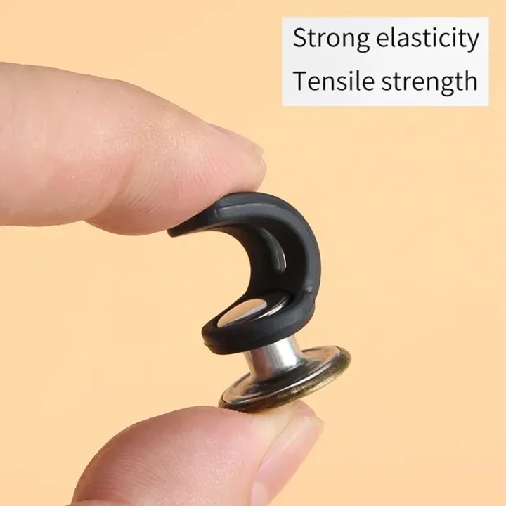 Metal Button Extender Perfect To Any Jeans Pants Free Sewing Retractable Jeans Waist Button Extended Buckles Fixing Kit