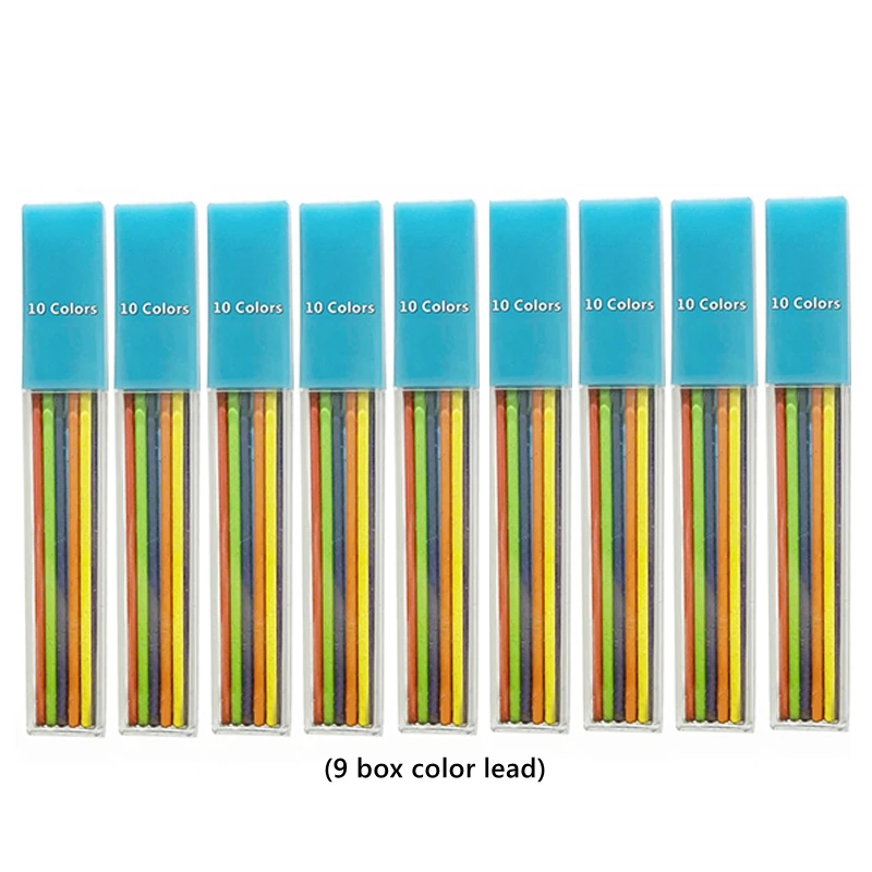 9 box color lead