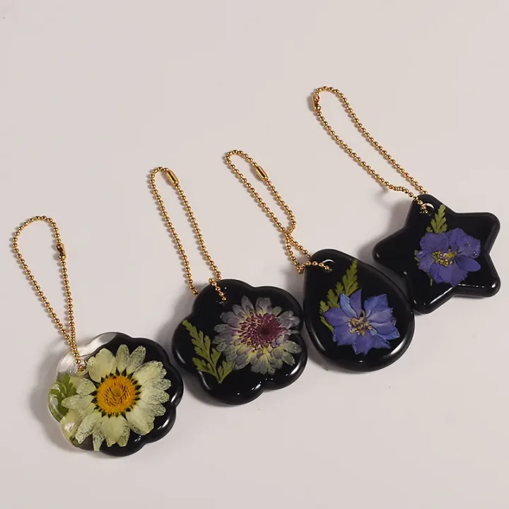 16PCS Silicone Jewelry Molds Kit with Holes DIY Heart UV Epoxy Resin Mold Necklace Keychain Pendants Earrings Making Mould Set