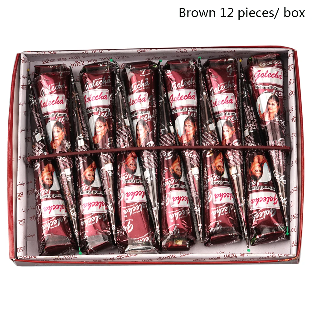 brown 12 pcs