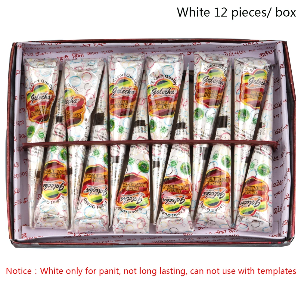 white 12pcs