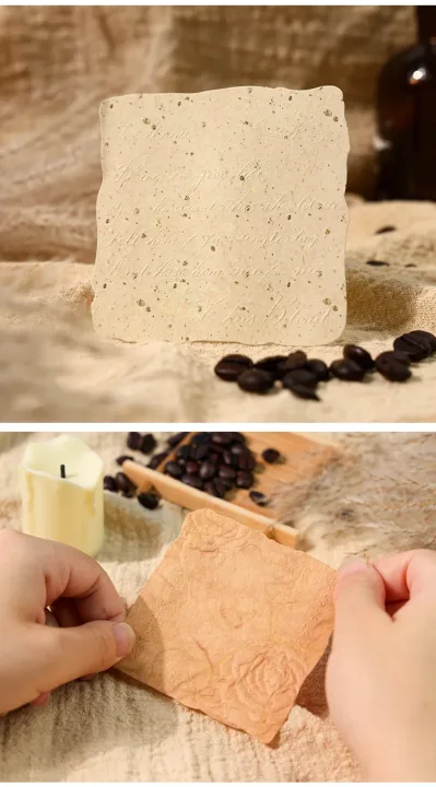 28 pcs Vintage 3D texture Material paper for Planner Decorative Diary Scrapbooking Background paper handmade Craft Supplies