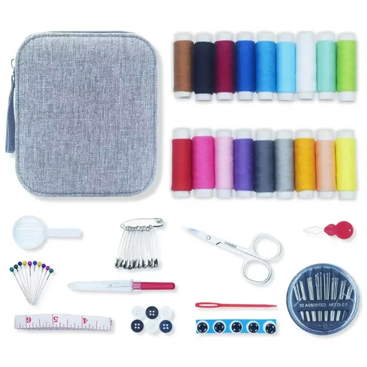 1 Set Sewing Kit Essential Sewing Supplies for Small Repairs Basic Needle and Thread Kit