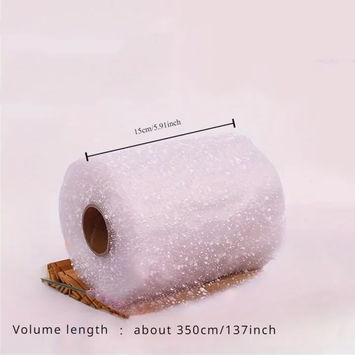 Handcrafted Silk Ribbon Rose Wrapping Paper - Versatile for Bouquets, Home & Office Decor | Available in Multiple Colors