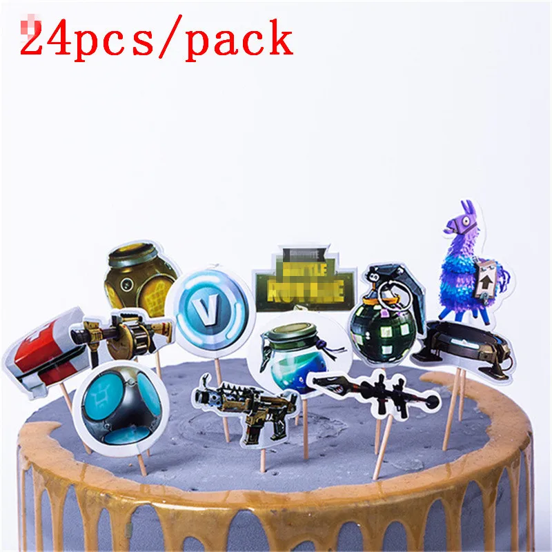 Cake toppers-24pcs