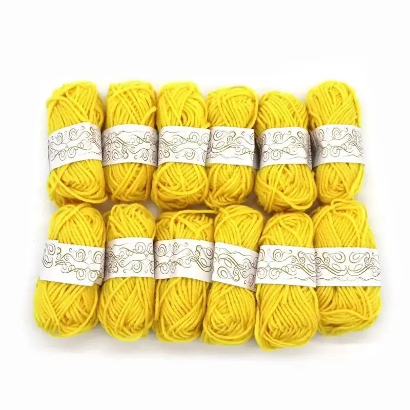 12pcs yellow