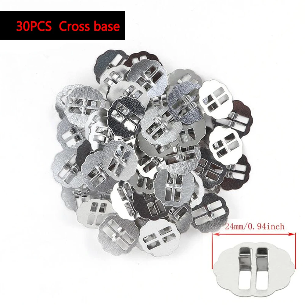 Color 30PCS Cross base