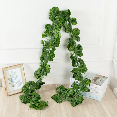 Artificial Plants Home Decor Wall Liana Ivy Decorative Creeper Foliage Fake Vines Greenery Room Decoration Green Leaves
