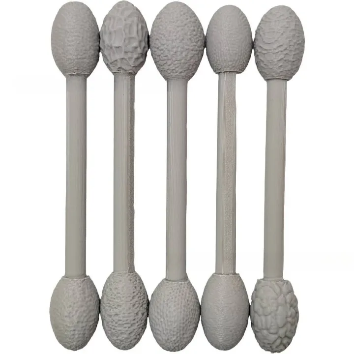 3D printing Texture Tool Sets for Clay Art Clay Modeling Pattern Roller Kit Texture Emboss Plaids Hand Rollers for DIY Craft