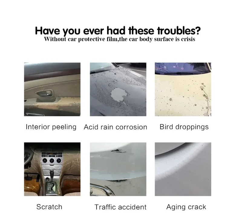 Car Stickers Carbon Fiber Vinyl Wrap Film Waterproof Auto Body Film Glossy Self Adhesive Carbon Fiber Sticker Cars Accessories