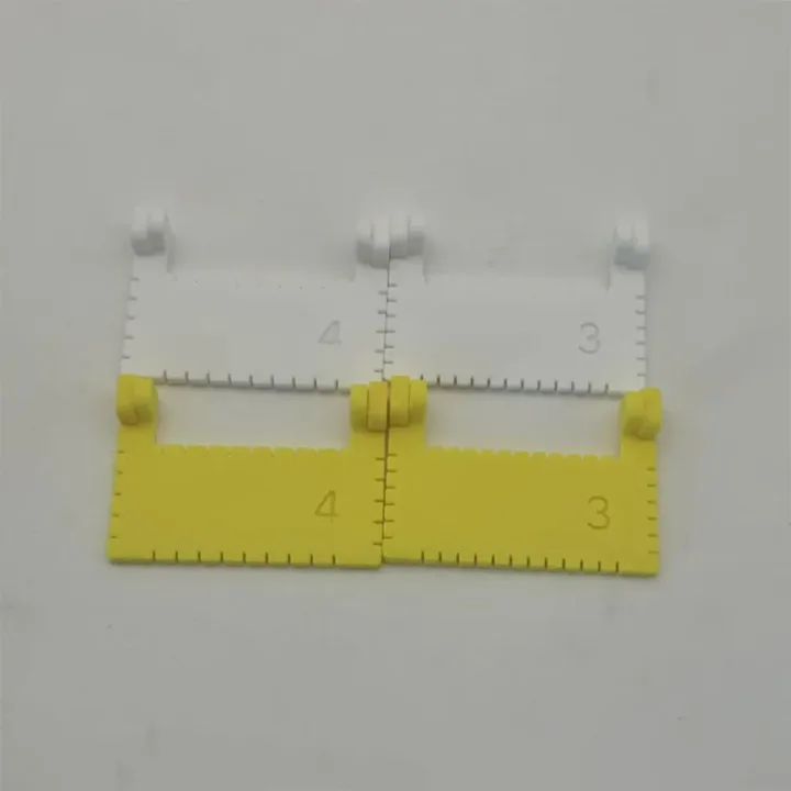 Sewing Guide Template Kit for Consistent Stitches 3/4Mm Spacing Precision Sewing Tool for Fabric Embroidery & Leathercraft