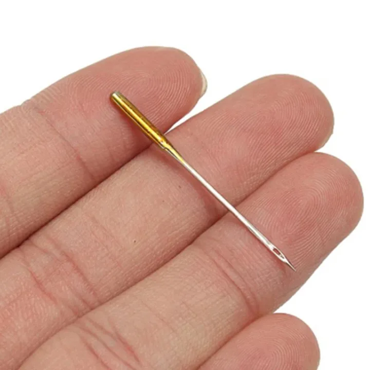50pcs Mix Size Singer Needles Sewing Needle Leather Needle Domestic Machine Sewing Needle Crafts Sewing Needle Home Supplies