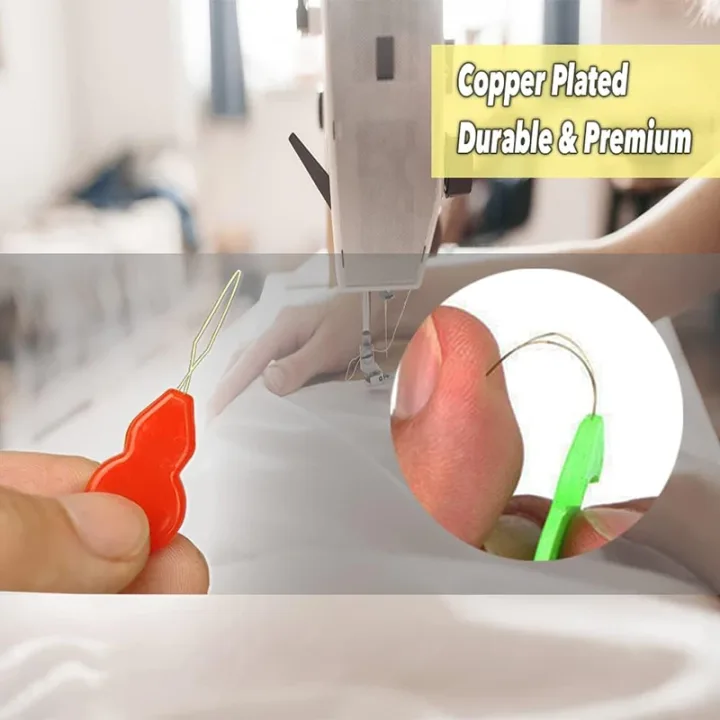 10/20/50pcs Needle Easy Device Automatic Thread Needles Sewing Tools Threader Elderly Guider Sewing Machine Supplie Accessories