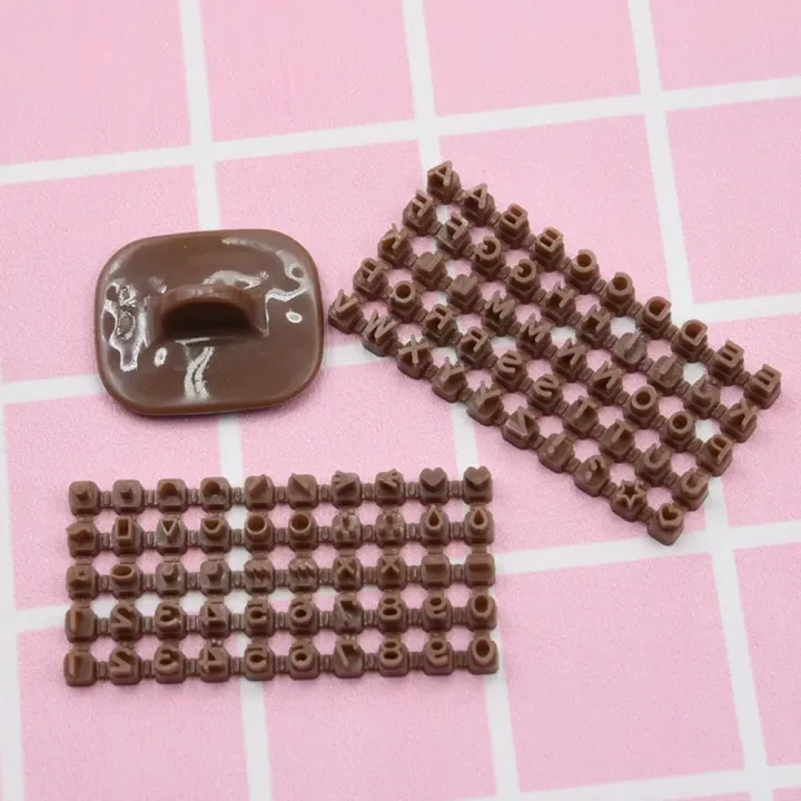 Mini Alphanumeric Stamping Set Polymer Clay Soft Pottery DIY French Earrings Cutting Dies Earring Jewelry Pendant Making Molds