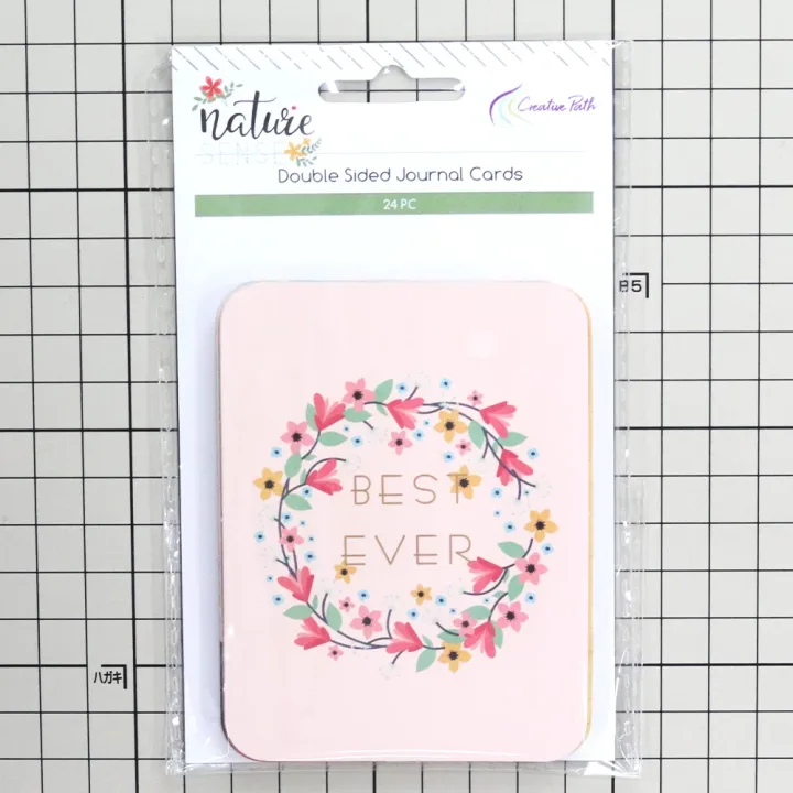 Creative Path Cardboard Journaling Cards Double Sided Printing DIY Crafts Scrapbooking Project Album Journal Card Embellishments