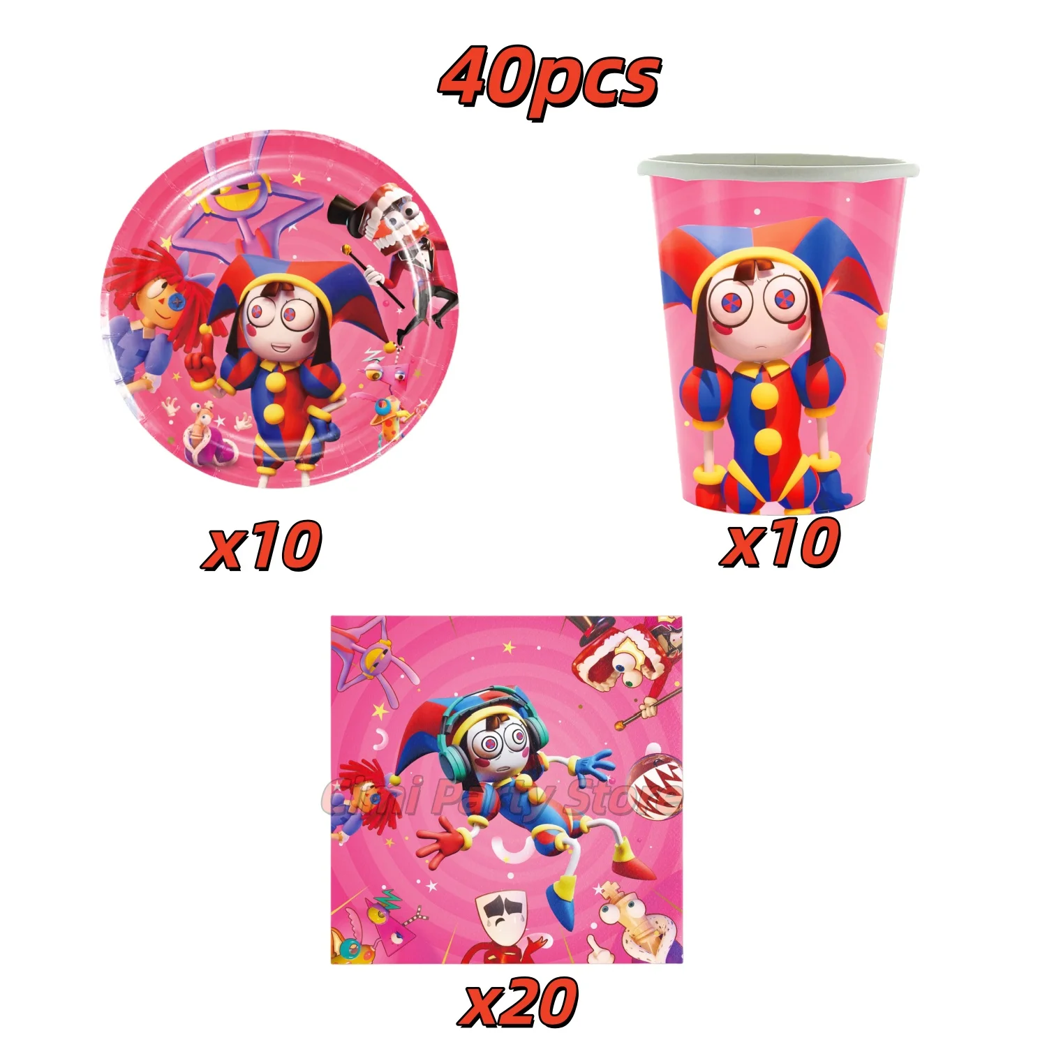 40pcs set