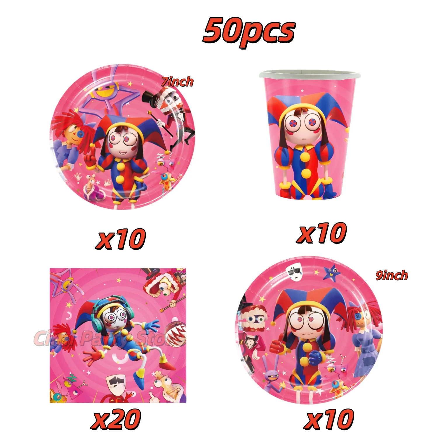 50pcs set