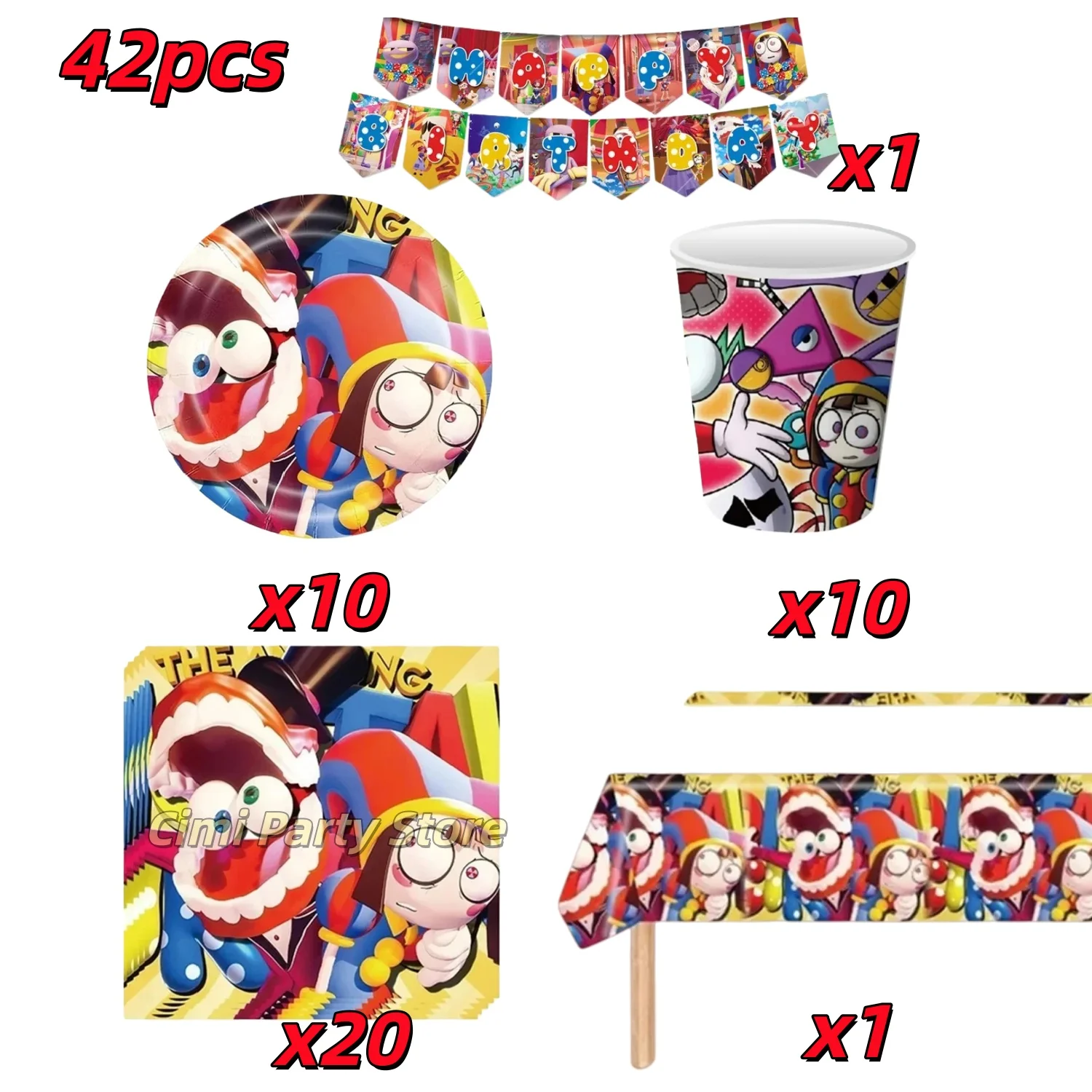 42pcs set