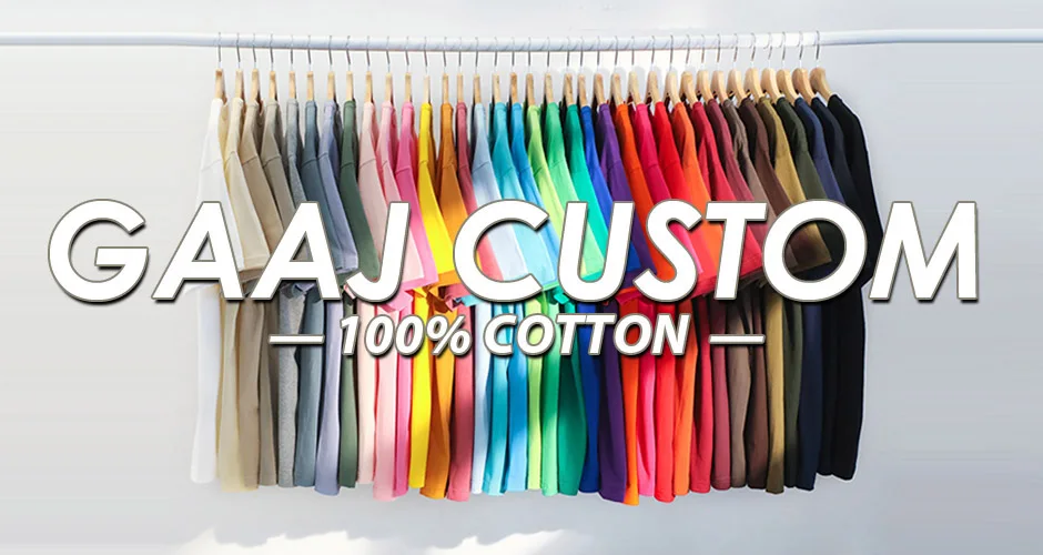 Custom T-shirt Print 100% Cotton Tee Men Women Customized T-shirt Diy Your Own Design Photo Text Unisex Tops Personalized Gift