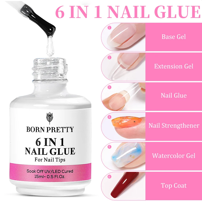 6 IN 1 Nail GLUE