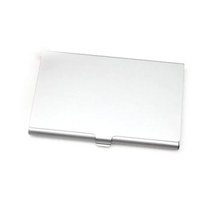 Business Card Storage Box Business Card Box Portable Credit Card Box Colored Metal Small Business Card Holder Aluminum Alloy Box