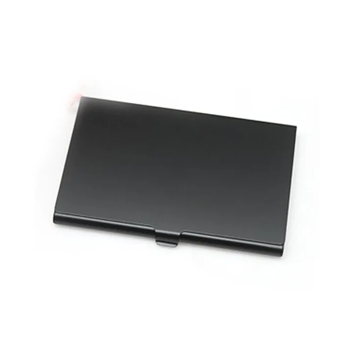 Business Card Storage Box Business Card Box Portable Credit Card Box Colored Metal Small Business Card Holder Aluminum Alloy Box