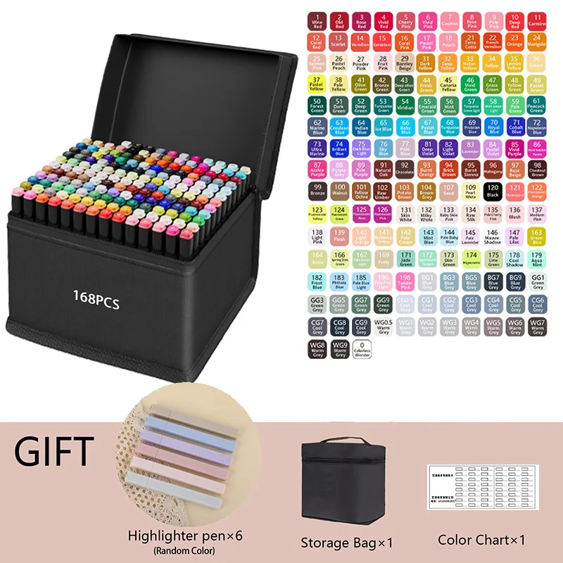 168PCS