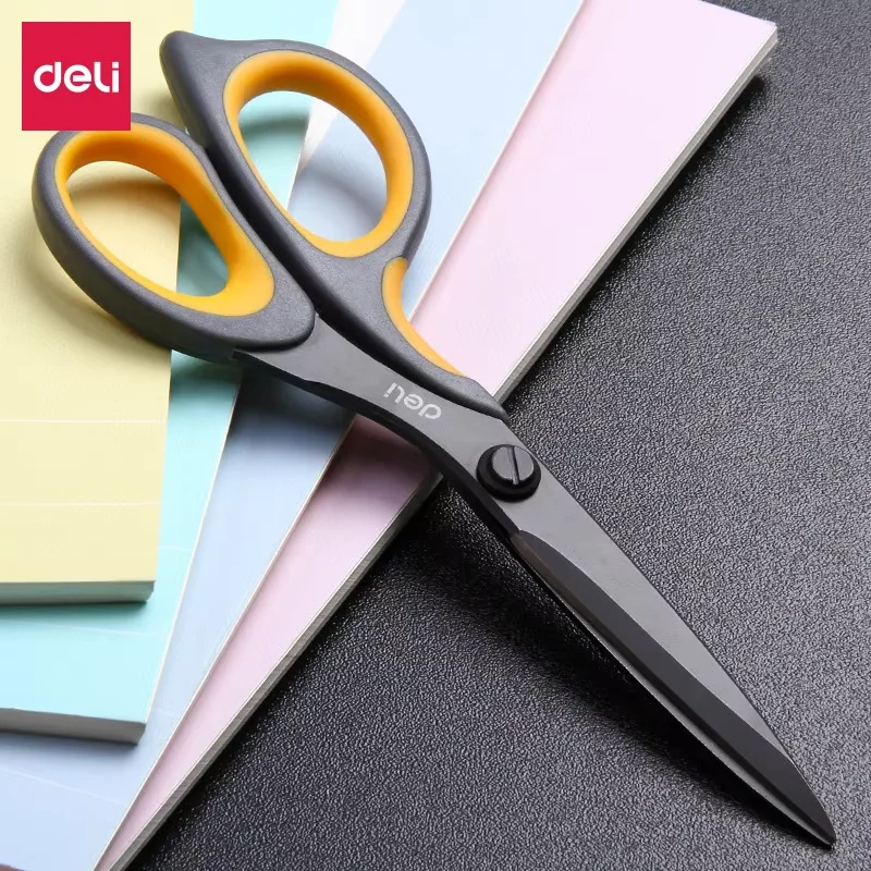 Craft Supplies, DELI Soft Handle Scissors, Durable Scissors for Crafting, Office Supplies, Junk Journal Ephemera, DIY Projects, Paper Craft