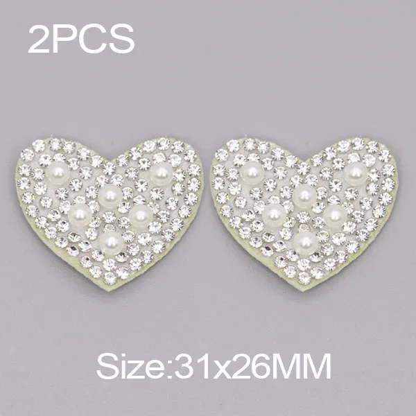 2Pcs Heart