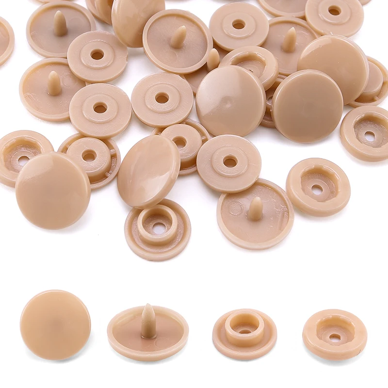 Beige Snap Button
