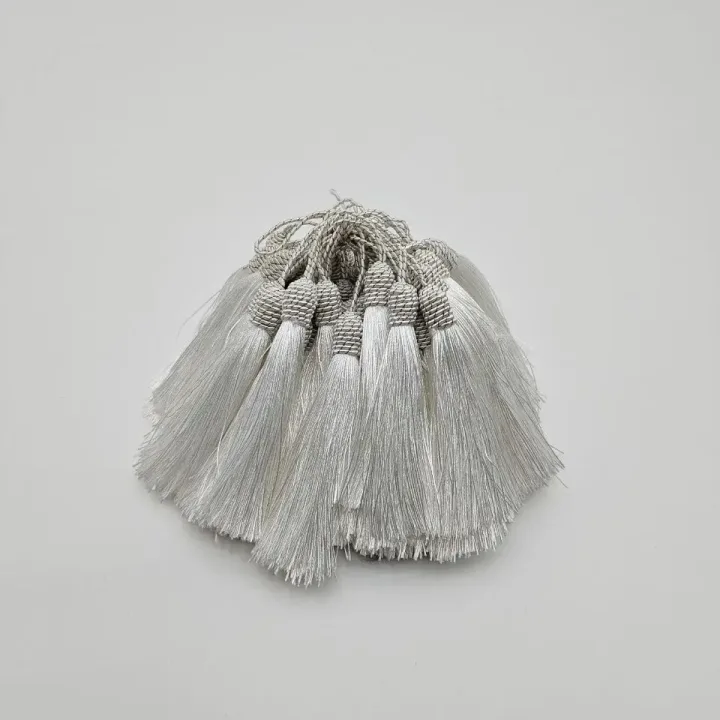 Beatiful 5pcs Hanging Rope African LaceTassels Fringe Sewing  Tassel Trim for Fabric DIY Curtain Accessories Decoration