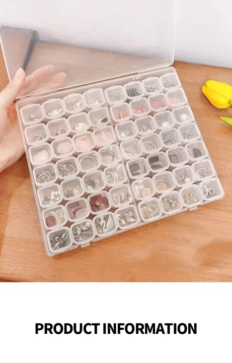 56/28 Diamond Embroidery Box Diamond Painting Cross Stitch Tools Accessory Boxes Case Useful Storage Dismountable